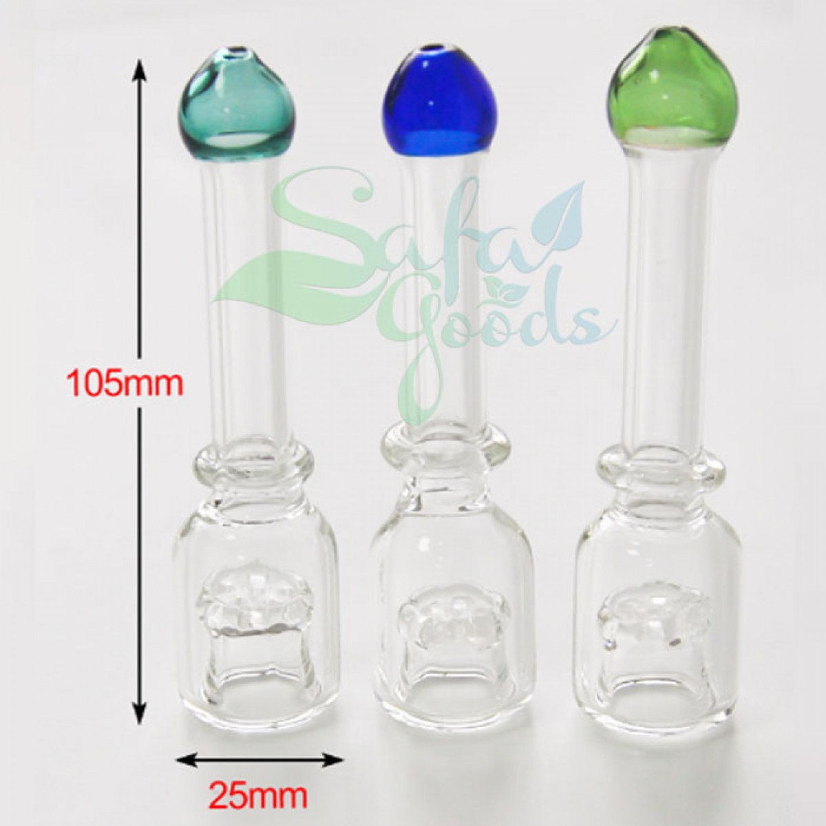 4 Inch Glass Chillum Hand Pipes